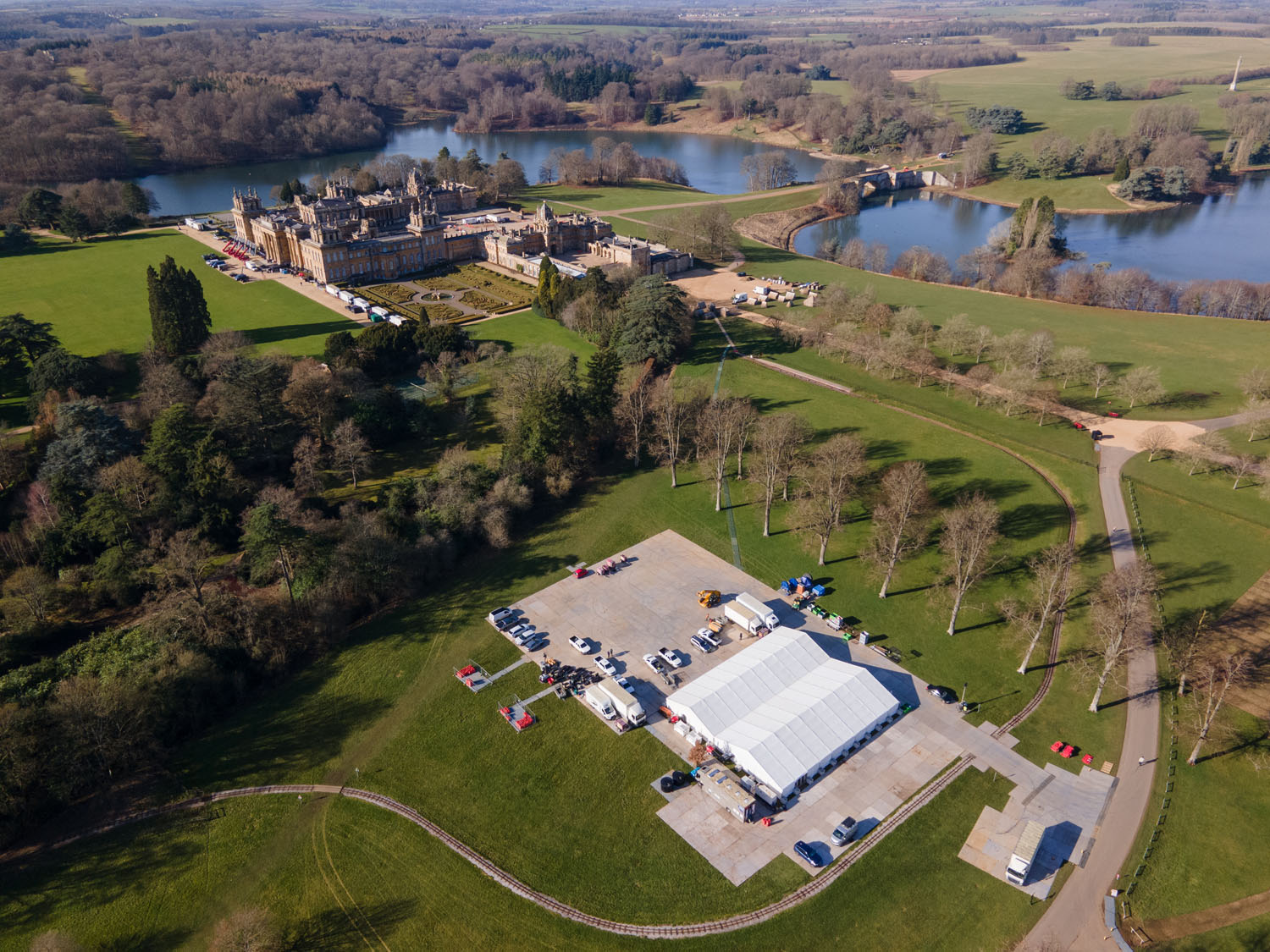 Aerial Photography - Blenheim Palace